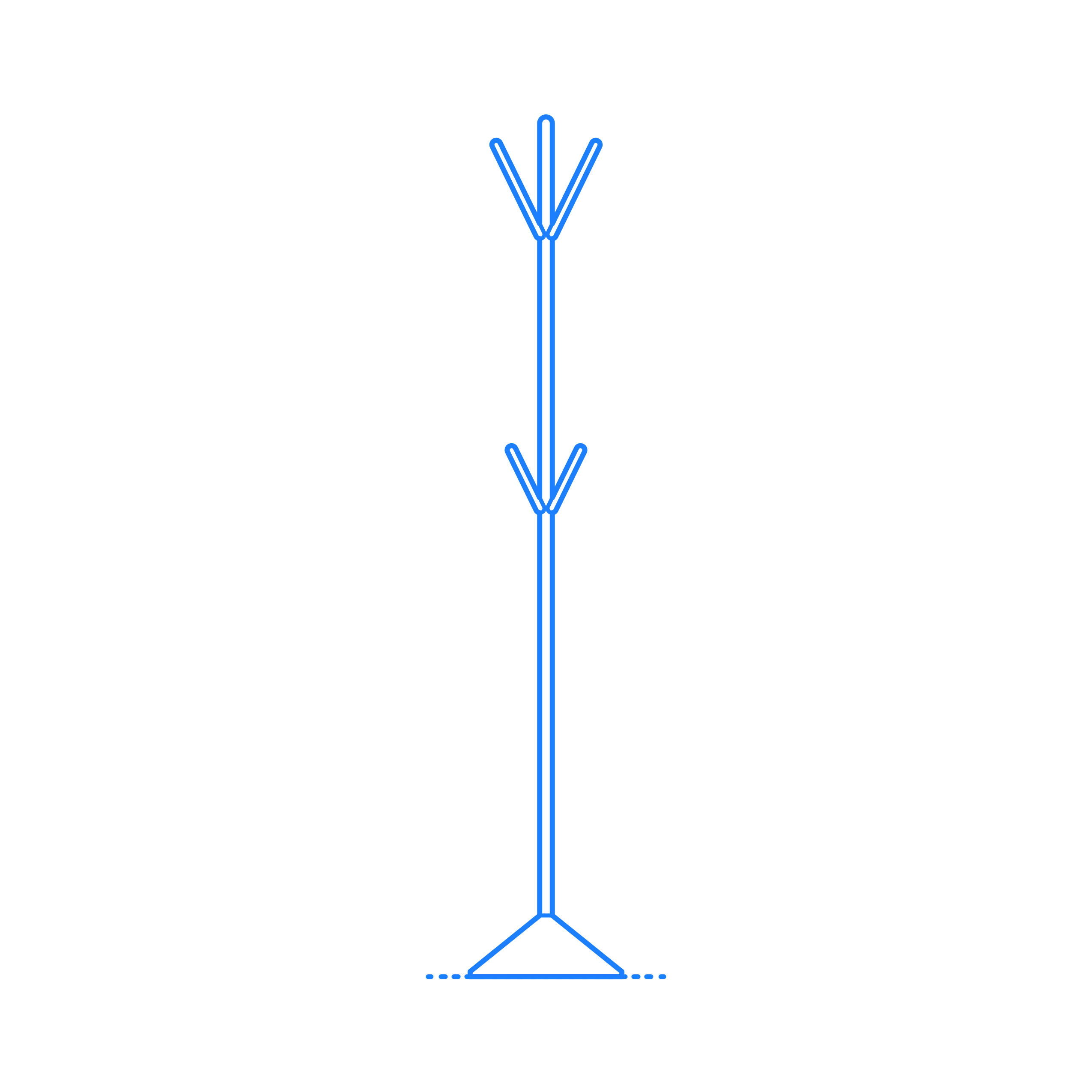 Furniture Coat Rack Hat Stand Zaragoza Coat Rack Line Art Illustration Svg Free Vectors